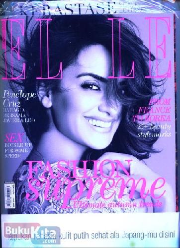 Cover Buku Majalah ELLE Indonesia #54 - September 2012 (REG)