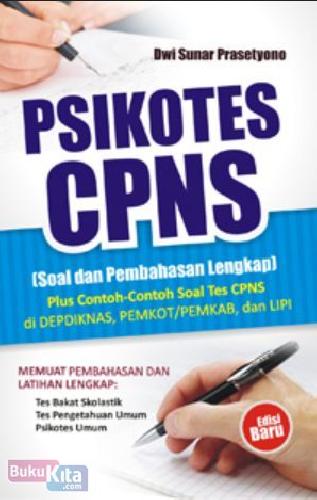 Cover Buku Psikotes CPNS (Soal dan Pembahasan Lengkap)