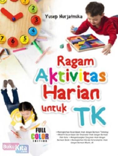 Cover Buku Ragam Aktivitas Harian untuk TK