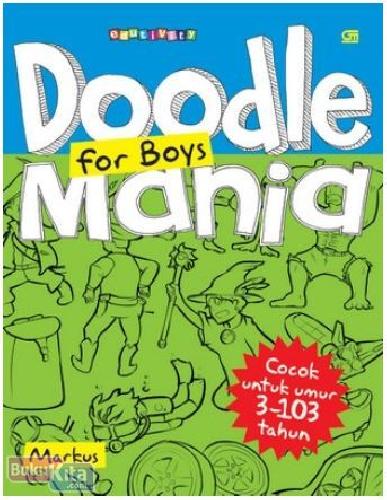Cover Buku Doodle Mania For Boys