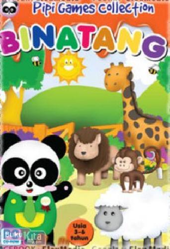 Cover Buku CD Pipi Games Collection - Binatang