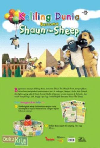 Cover Buku Shaun The Sheep - Keliling Dunia