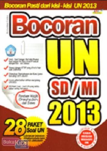 Cover Buku Bocoran UN SD/Mi 2013
