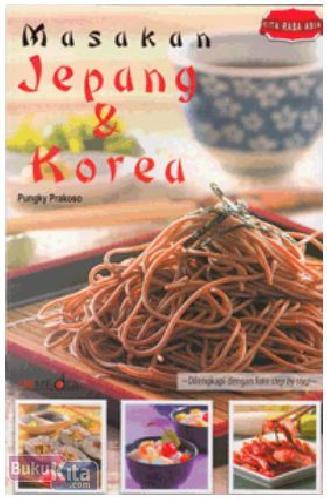 Cover Buku Masakan Jepang & Korea Food Lovers