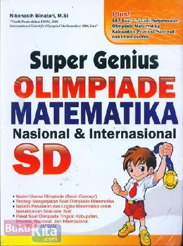 Cover Buku Super Genius Olimpiade Matematika SD Nasional & Internasional