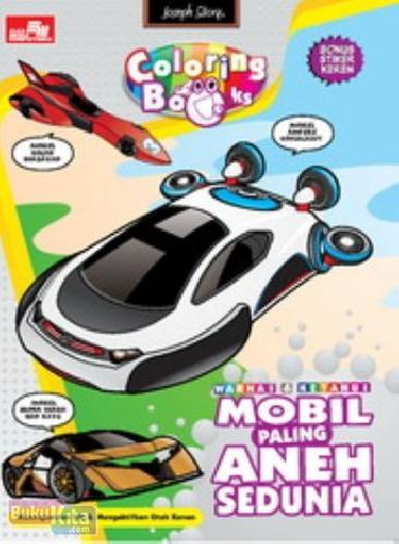 Cover Buku Coloring Books : Mobil Paling Aneh Sedunia