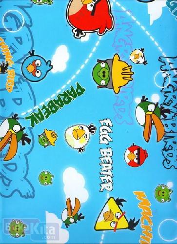 Cover Buku Kertas Kado : Angry Birds 1
