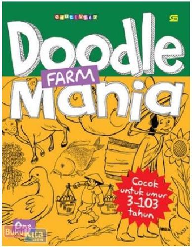 Cover Buku Doodle Mania : Farm
