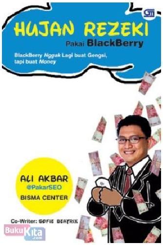 Cover Buku Hujan Rezeki Pakai Blackberry