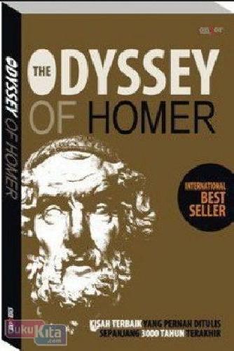 Cover Buku The Odyssey of Homer 
