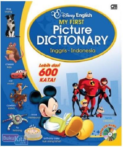 Cover Buku My First Picture Dictionary Inggris - Indonesia