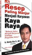 Cover Buku Resep Paling Manjur Menjadi Karyawan Kaya Raya