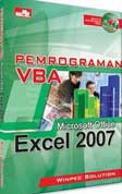 Cover Buku Pemrograman VBA Microsoft Office Excel 2007
