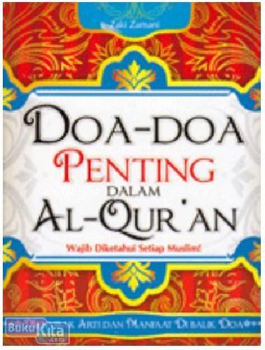 Cover Buku Doa-doa Penting dalam al-Quran