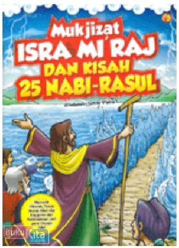 Cover Buku Mukjizat Isra Miraj dan Kisah 25 Nabi-Rasul
