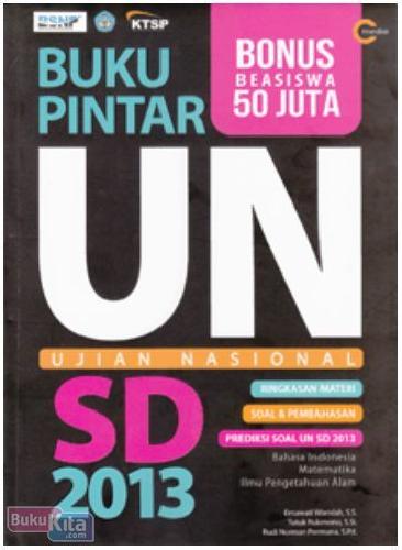 Cover Buku Buku Pintar UN SD 2013