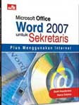 Cover Buku Microsoft Office Word 2007 Untuk Sekretaris
