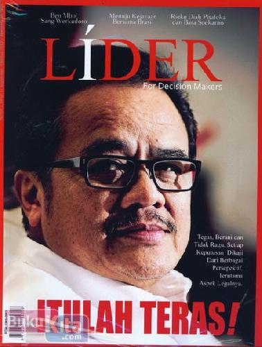 Cover Buku Majalah LIDER For Decision Makers #02 | September - Oktober 2012