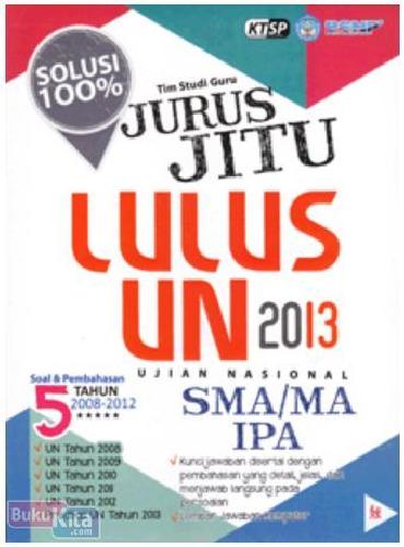 Cover Buku Jurus Jitu Lulus UN SMA/MA IPS 2013