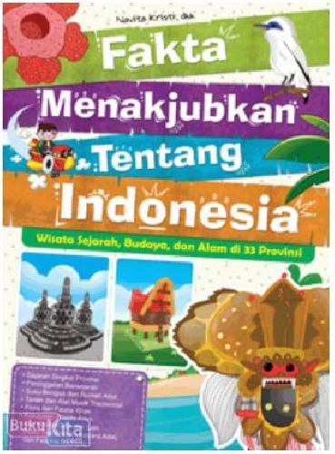 Cover Buku Fakta Menajubkan Tentang Indonesia