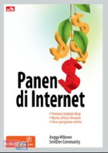 Cover Buku Panen Dolar di Internet