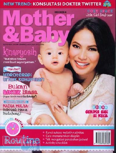 Cover Buku Majalah Mother & Baby #075 - Nopember 2012