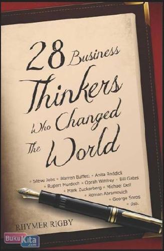 Cover Buku 28 Business Thinkers Who Changed The World
