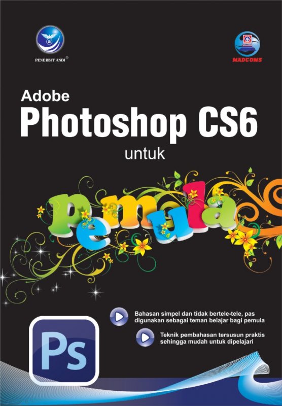 Cover Buku Adobe Photoshop CS6 Untuk Pemula