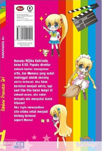 Cover Belakang Buku Rainbow Prismatic Girl Vol. 1