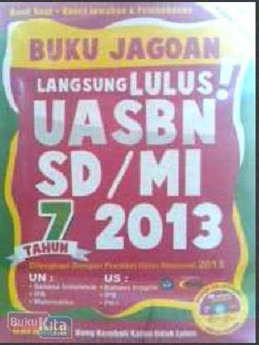 Cover Buku Buku Jagoan Langsung Lulus! UASBN SD/MI 2013