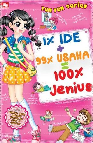 Cover Buku Ten Ten - 1% Ide + 99% usaha = 100% jenius