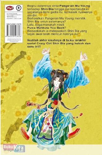 Cover Belakang Buku Crazy Girl Shin Bia 19 (tamat)