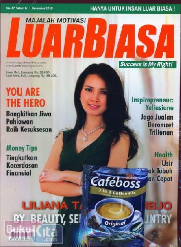Cover Buku Majalah Motivasi Luar Biasa no. 47 - November 2012