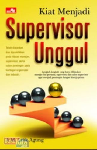 Cover Buku Kiat Menjadi Supervisor Unggul