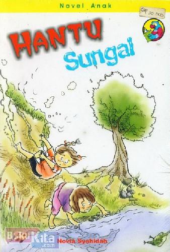 Cover Buku Novel Anak : Hantu Sungai