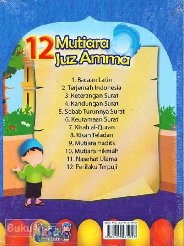 Cover Belakang Buku 12 Mutiara Juz Amma