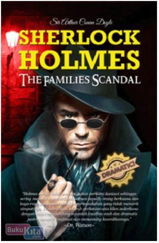 Cover Buku Sherlock Holmes The Families Scandal