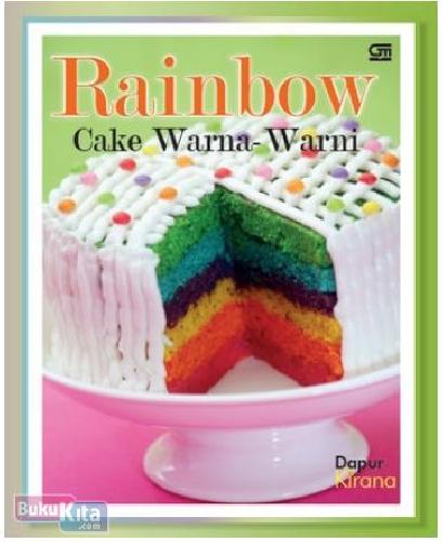 Cover Buku Rainbow Cake Warna-Warni