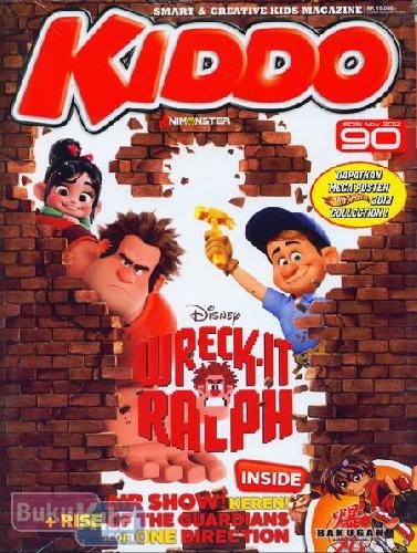 Cover Buku Majalah Kiddo #90 - November 2012