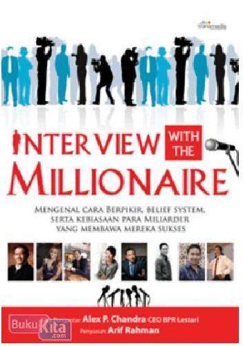 Cover Buku Interview with the Millionaire