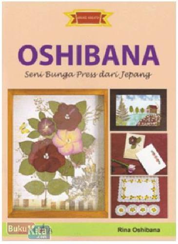 Cover Buku Oshibana Seni Bunga Press dari Jepang