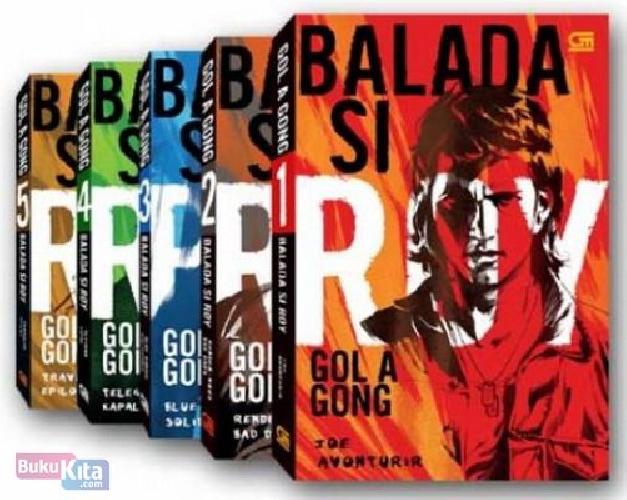 Cover Buku Box Set Balada si Roy