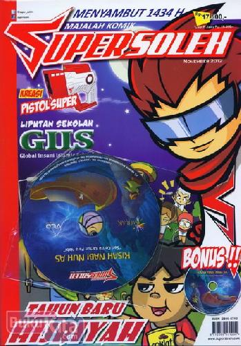 Cover Buku Majalah Komik SuperSoleh #4 | November 2012
