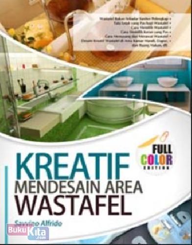 Cover Buku Kreatif Mendesain Area Wastafel (full color)