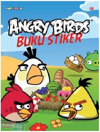 Cover Buku Angry Birds Buku Stiker