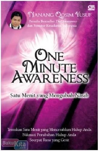 Cover Buku One Minute Awareness : Satu Menit yang Mengubah Nasib