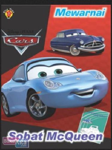 Cover Buku Mewarnai CARS : Sobat McQueen