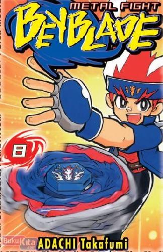 Cover Buku Metal Fight Beyblade 08