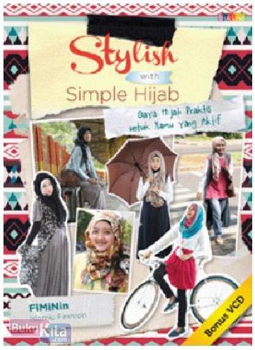 Cover Buku Stylish with Simple Hijab