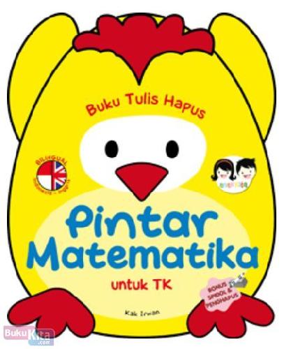 Cover Buku Buku Tulis Hapus Pintar Matematika Untuk TK